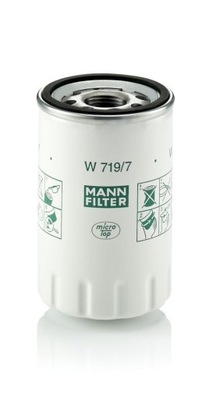 MANN-FILTER W 719/7 FILTRO ACEITES  