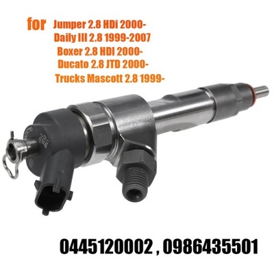 0445120002 0986435501 NUEVO DIESEL FUEL INJECTOR PARA CITROEN JUMPER / ~38604  