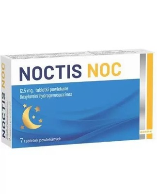 Noctis Noc 12,5 mg 7 tabletek