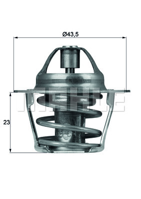 MAHLE ORIGINAL TX 61 83 TERMOSTAT, CHLADIVO  