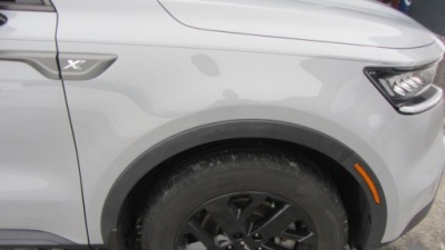 Kia sorento iv mq4 крыло правый перед передний цвет szary c7s фото №1