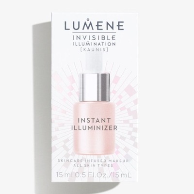 Lumene INVISIBLE ILLUMINATION rozświetlacz z serum Rosy Dawn 10 ml