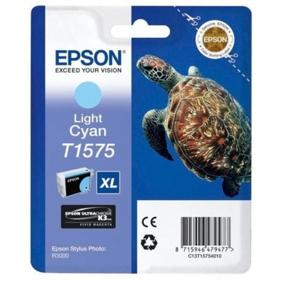 Epson oryginalny ink / tusz C13T15754010, light cy