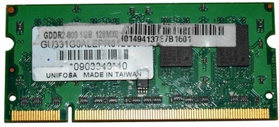 Pamięć RAM DDR2 Elpida GU331G0ALEPR612C6F1 1 GB