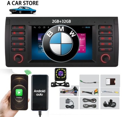 RADIO DE AUTOMÓVIL ANDROID BMW 5 E38 E39 X5 E53 M5  