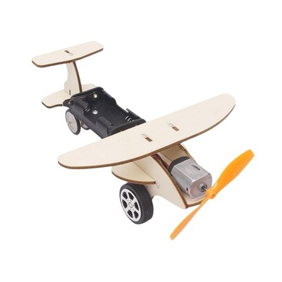 Zestaw drewnianych modeli samolotów dla dzieci DIY zabawka dla dzieci