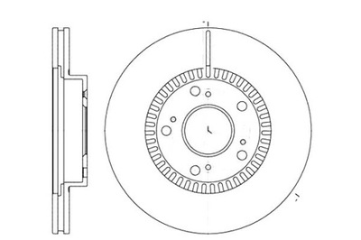 DISCOS DE FRENADO REMSA 45251S7AN10 45251SCAE00 248  