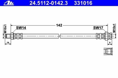 CABLE BRAKE FLEXIBLE  