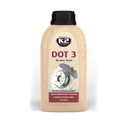 K2-DOT 3 PŁYN HAMULCOWY 250ML