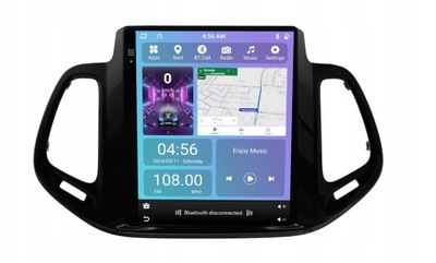 RADIO NAWIGACJA GPS JEEP COMPASS 2017+ ANDROID CARPLAY 2/64 GB