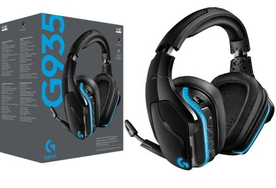 Słuchawki bezprzewodowe LOGITECH G935 Wireless 7.1 LIGHTSYNC