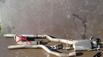 Bmw 7 e65 3.0 d гасник вихлоп труба фото №1