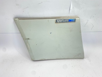 Широкая молдинг крыла левая перед mercedes w124 эмблема sportline фото №1