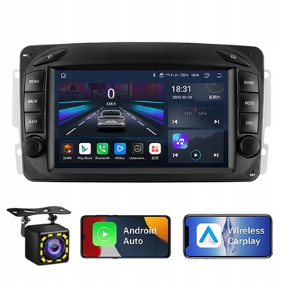 MERCEDES GASOLINA C W203 ANDROID RADIO DSP SIM 8/128GB  