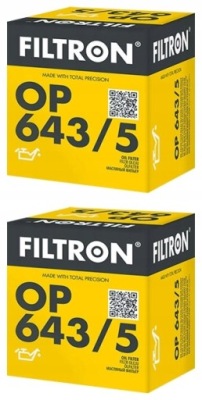 Filtron op 643/5 фильтр масла фото №1