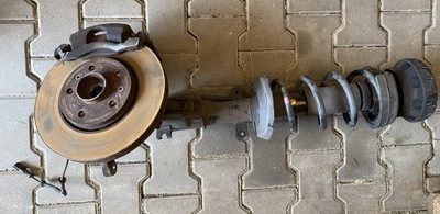 Renault trafic iii 1.6 dci левая поворотный кулак амортизатор перед ступица фото №1