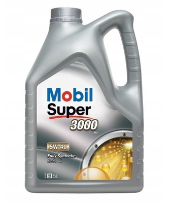 Olej silnikowy Mobil Super 3000 X1 5 l 5W-40