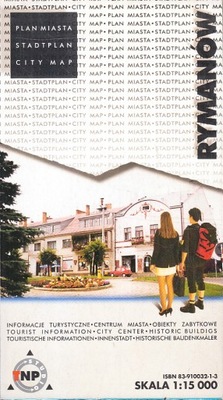 RYMANÓW PLAN MIASTA / 1998