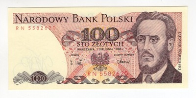 100 złotych 1988 RN 5582620