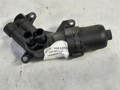 Audi a7 sportback 3.0 tdi автоматическая коробка передач 2010- корпус фильтра масла фото №1