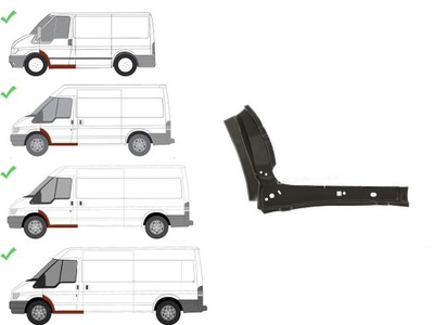 Поріг ремкомплект поріг ліва pod двері pfd76029vl фото №1