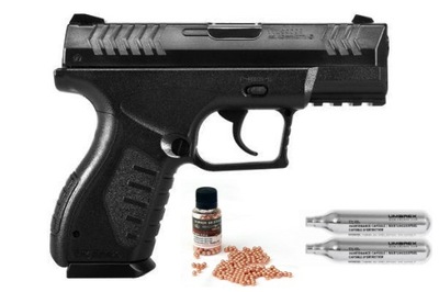 Wiatrówka -Pistolet UMAREX XBG 4,5mm+BB+10xCO2+TAR