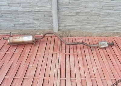 Kia venga 1.6 v 2011' труба выхлоп гаситель выпускной фото №1