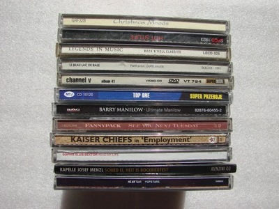 Zestaw 12 płyt CD oryginalne albumy
