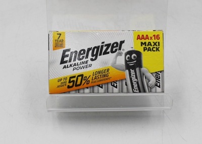 Bateria alkaliczna Energizer AAA (R3) 16 szt.