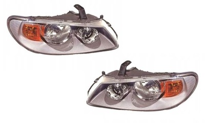 Nissan almera n16 комплект фари лампи перед фото №1