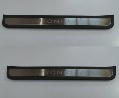 Hyundai ioniq 2018 1.6h пластик накладка порог фото №1