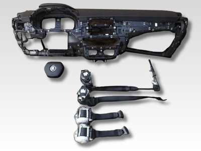 Skoda fabia iv 4 приборная панель приборная панель ремни комплект подушка безопасности фото №1