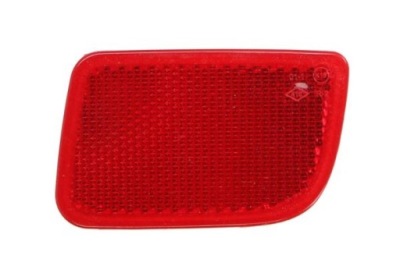 Отражатель бампера opel movano renault master правый фото №1