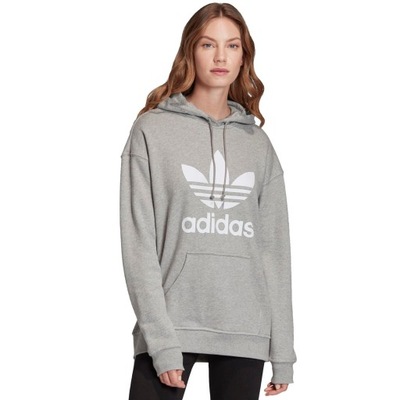 ADIDAS FM3304 BLUZA Z KAPTUREM SZARA ORIGINALS