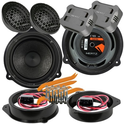 HERTZ ESK CK 165 ALTAVOCES AUDI A8 D3 PARTE DELANTERA I PARTE TRASERA  