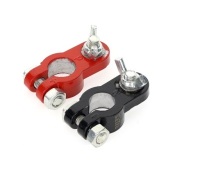 Клеммы aluminiowe do аккумулятор пара 2 szt фото №1