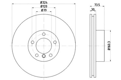 ASSORTIMENT DISQUE DE FREIN HELLA 34116767059 341111 - milautoparts-fr.ukrlive.com