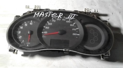 Счетчик приборная панель renault master iii opel movano 248107584r фото №1