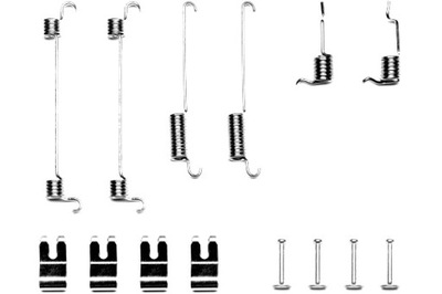 TOMEX BRAKES SPRĘŻYNKI DO КОЛОДОК HAM FORD FOCUS 98-04
