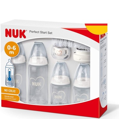 Zestaw startowy NUK First Choice Anti-colic 0-6m B042