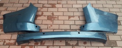 Бампер задняя ford transit custom lift 17 фото №1