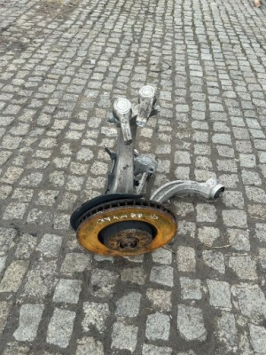 Підвіска поворотний кулак лівий перед audi q7 4m 19r фото №1