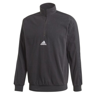 BLUZA MĘSKA ADIDAS FAV QRTZ GD5053 - CZARNY; S