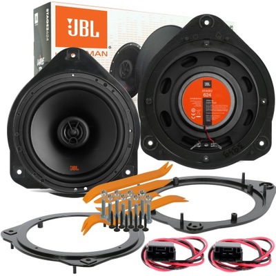 JBL STAGE2 624 SPEAKERS AUDI A1 REAR DISTANCE NEW  