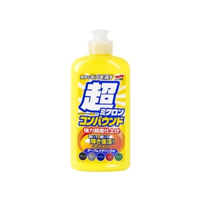 SOFT99 Micro Liquid Compound cleaner ciemny lakier