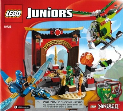 LEGO Juniors Ninjago Instrukcja 10725 Lost Temple
