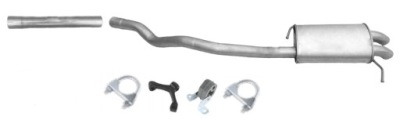 Гаситель конечный vw transporter t5 2.5 d 2003-2009 фото №1