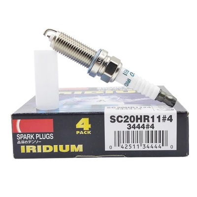 4PCS SC20HR11 3444 IRIDIUM SPARK PLUG FOR TOYOTA COROLLA LEXUS CT NX~27422 