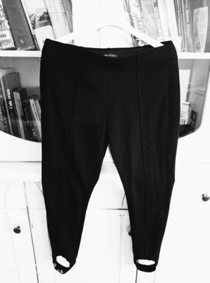 Marks&SPENCER LEGGINSY Z ZAPIĘTKA BLACK HIT 42