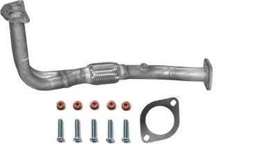 Hyundai accent excel pony 1.5 1994- труба соединитель фото №1